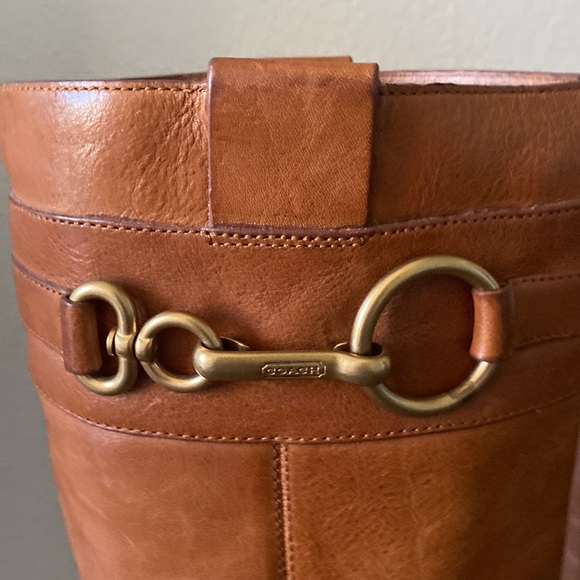 COACH Riding Boots 8.5 - Picture 3 of 7